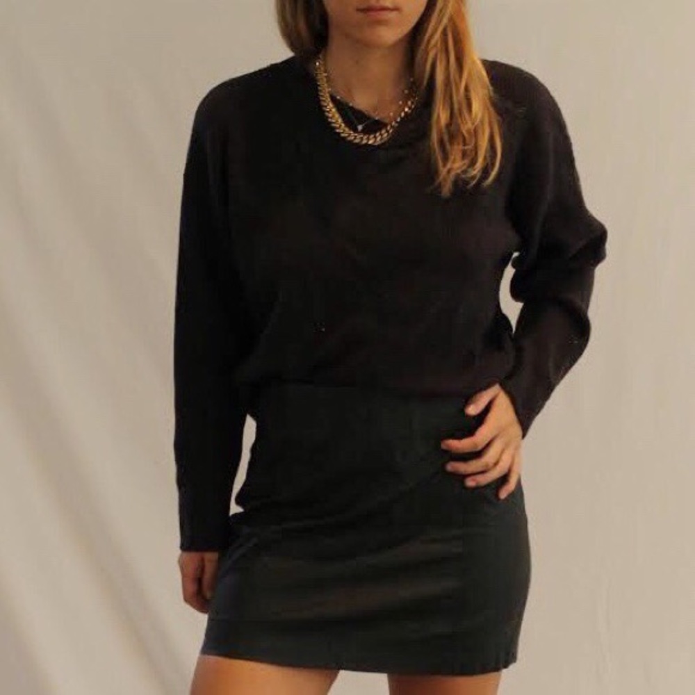 Gray Zara Knit